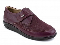 231161 Сурсил-Орто (Sursil-Ortho), туфли для взрослых, кожа, стрейч, бордовый, полнота 5 в Сургуте