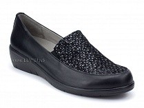 170201 Сурсил-Орто (Sursil-Ortho), туфли для взрослых, кожа, замша, черный, полнота 6 в Сургуте
