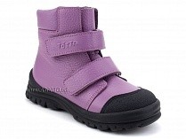 3381-700 Тотто (Totto), ботинки детские утепленные ортопедические профилактические, кожа, сиреневый. в Сургуте