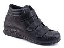 5008-02-1 МАРК Плюмекс (Plumex), ботинки для взрослых зимние, натуральная шерсть, кожа, черный, полнота 10 в Сургуте