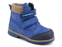 505 Д(23-25) Минишуз (Minishoes), ботинки ортопедические профилактические, демисезонные утепленные, нубук, байка, джинс в Сургуте