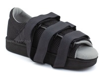 09-106 Сурсил-орто барука, компенсаторный ботинок, обувь ортопедическая многоцелевая, послеоперационная, черный. Цена за 1 полупарок в Сургуте