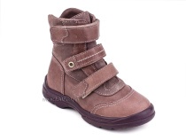 210-217,0159(1) Тотто (Totto), ботинки зимние, ирис, натуральный мех, кожа. в Сургуте