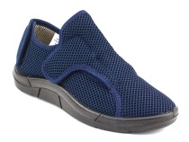 010ПБ-Ж-Т4 С  (77202-33386) Алми (Almi), туфли для взрослых, текстиль, синий в Сургуте