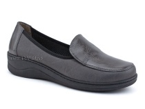 84-51И-22-402/30 Рикосс (Ricoss) туфли для взрослых, кожа, серый, полнота 9 в Сургуте