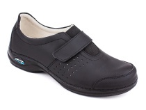 WG111  Норсинг Keap (Nursing Care), туфли для взрослых, кожа, черный в Сургуте